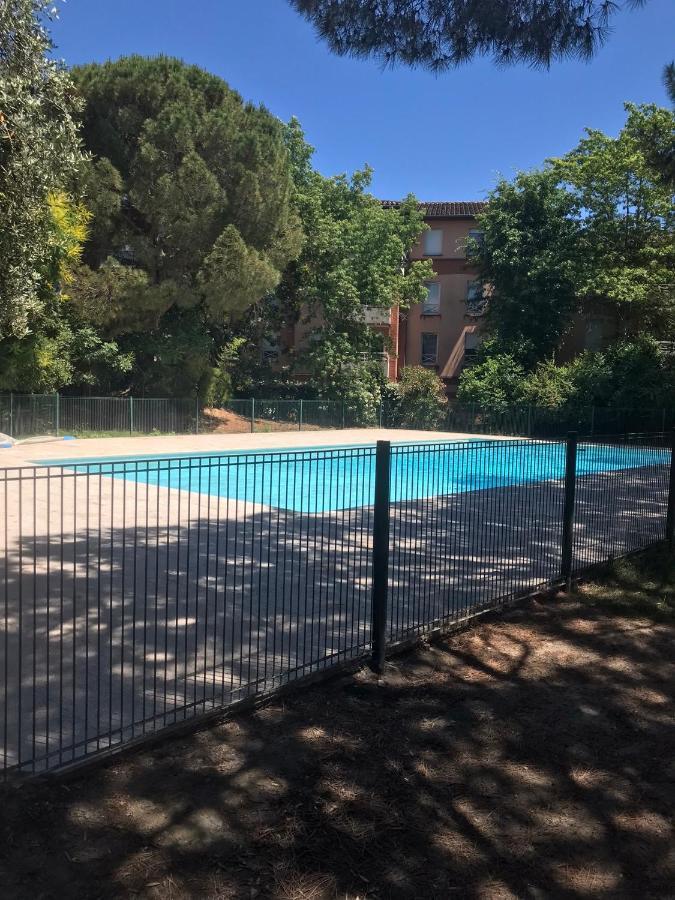 T2 Climatise Jardin & Court De Tennis/Piscine /Parking/Fibre Toulouse Exterior photo